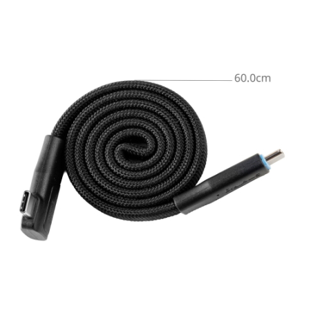 SmallRig 5615 - przewód, magnetycznie zwijany kabel USB-C prosty do kątowy - długość